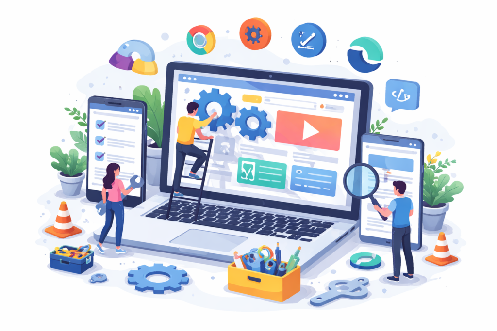 Website Maintenance for Mobile and Cross-Browser Compatibility