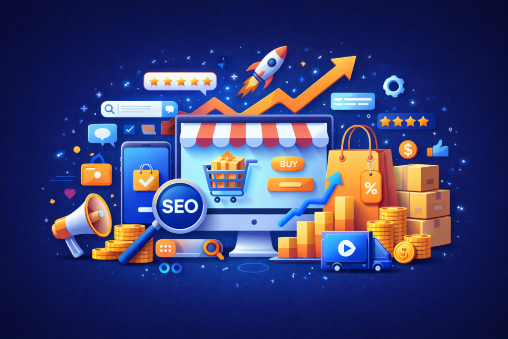 The Ultimate E-Commerce Mastery Guide: Proven Strategies for SEO, Conversions, and Scalable Online Growth