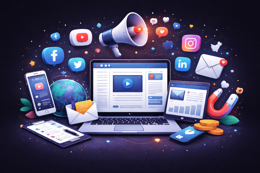 Content Distribution Strategies for Maximum Reach