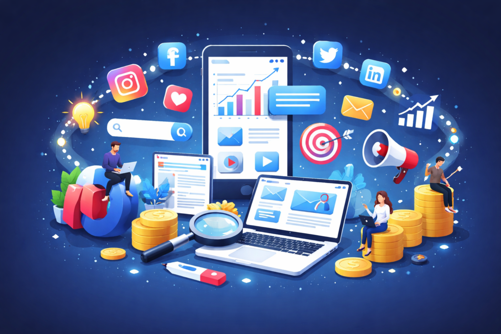 Integrating Social Media with SEO and Content Marketing