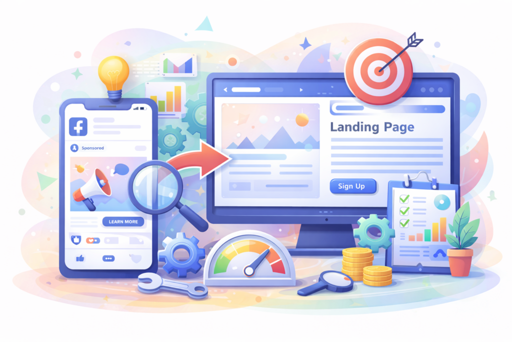 Landing Page Optimization for Facebook Ads