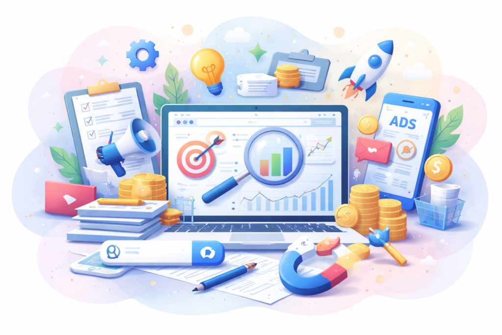 The Ultimate Digital Marketing Guide 2026: SEO, Content, PPC & Growth Strategies That Actually Work