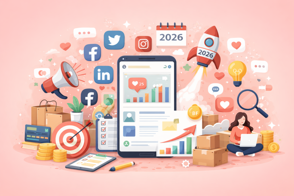Social Media Marketing for Business Growth: Complete Strategy for Branding, Leads & ROI in 2026