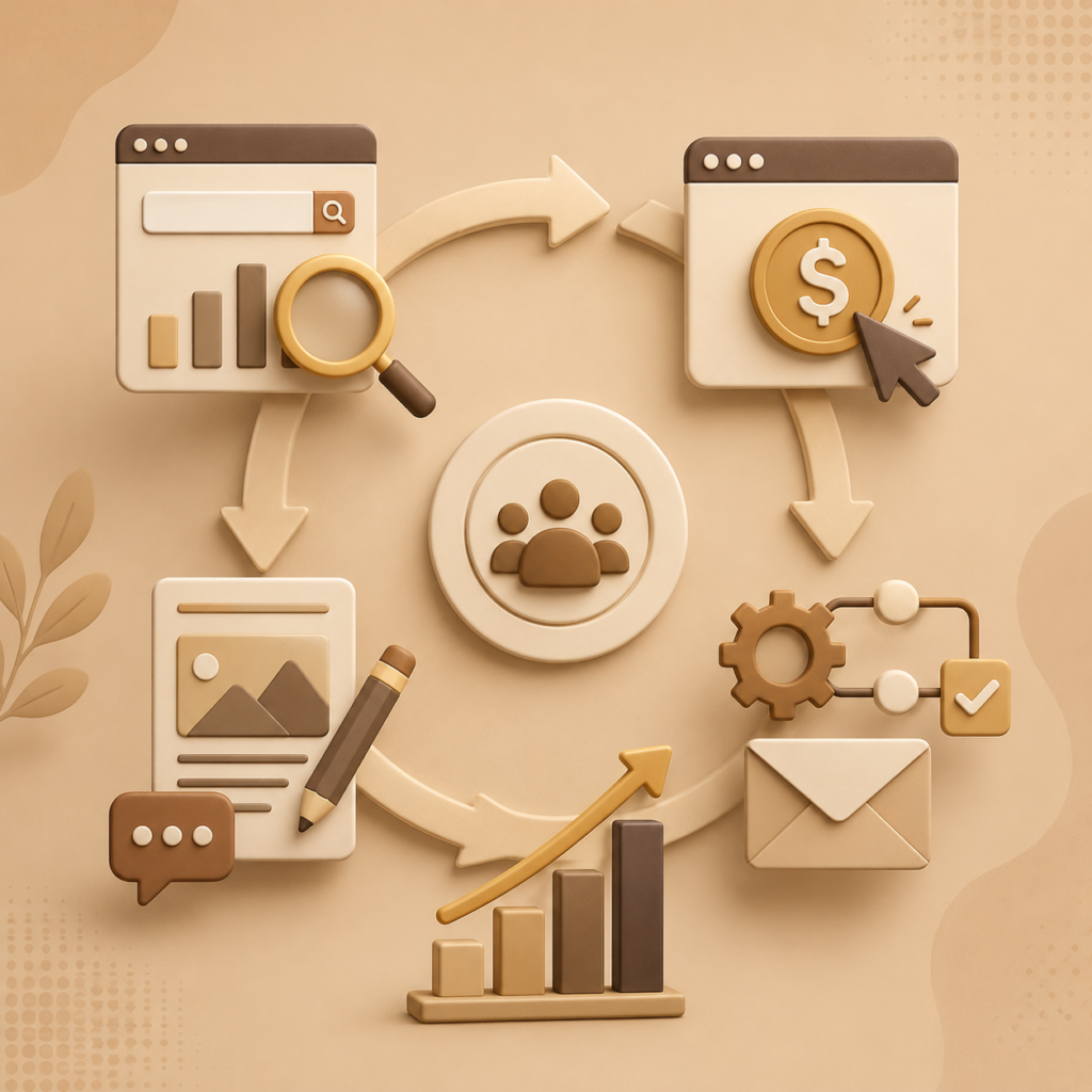 Complete Digital Marketing Framework: SEO, PPC, Content & Automation for Maximum Results