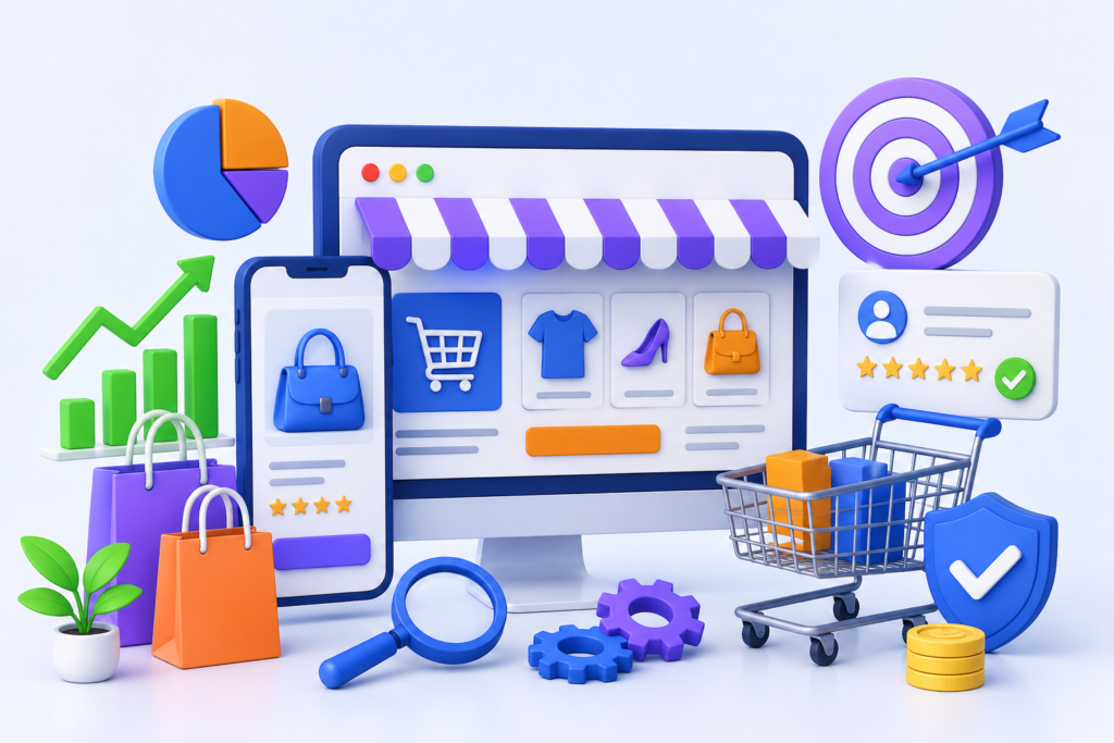 The Ultimate E-Commerce Success Guide for 2026: SEO, UX, Mobile Commerce & Sales Growth