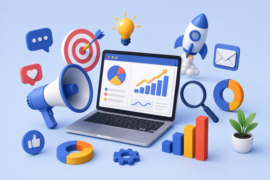 Mastering Digital Marketing: A Complete Blueprint for Online Success and Revenue Growth