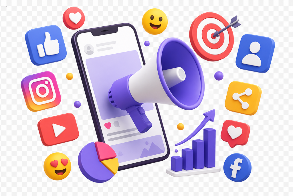 Social Media Marketing for Brand Visibility and Engagement