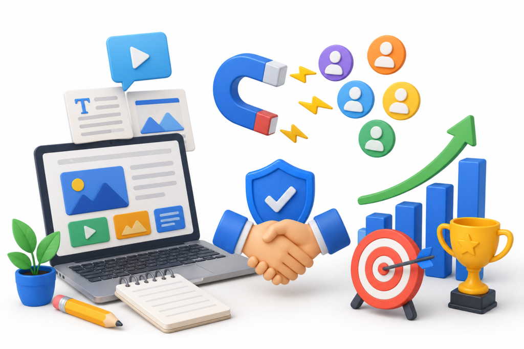 How Content Marketing Builds Trust, Traffic, and Long-Term Success