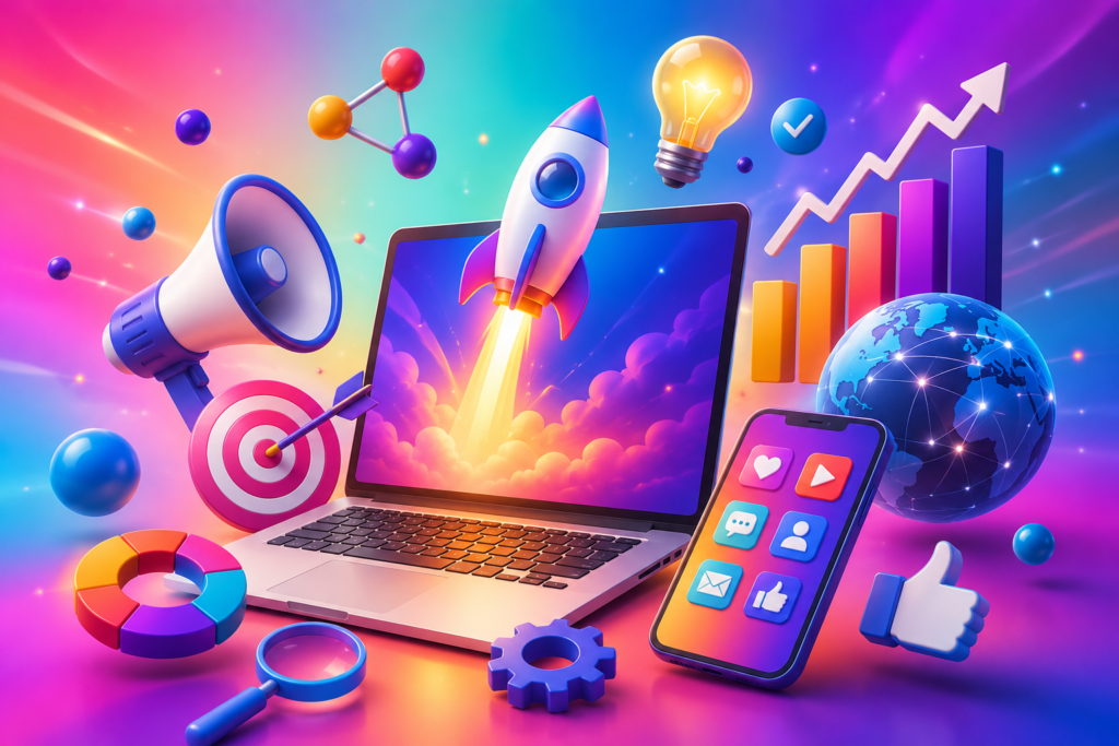 Digital Marketing Mastery 2026: The Complete Guide to Building Brand Authority, Driving Targeted Traffic, and Increasing Business Growth