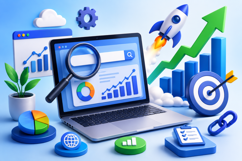 The Complete SEO Guide 2026: Proven Strategies to Increase Organic Traffic, Improve Rankings, and Build Long-Term Online Authority